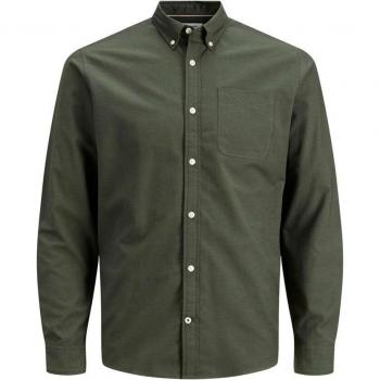Camicia Jack & Jones a Maniche Lunghe Classic Oxford Forest Night M