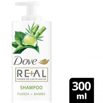 Real Fuerza + Bambú Dove Shampoo 300 ml
