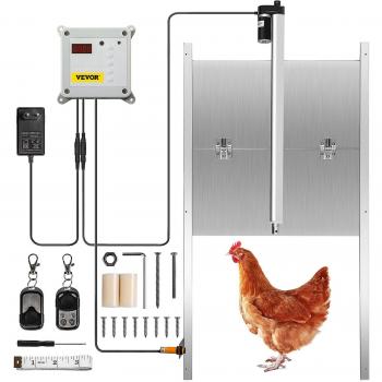 Vevor Cage d’ouvre-porte automatique de poulailler