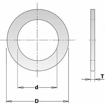 Anello di Riduzione per Lama 30 x 19,05 × 1,4 mm – Codice 299.241.00