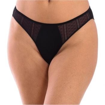 Selene Women's Black Micro Tulle Panties