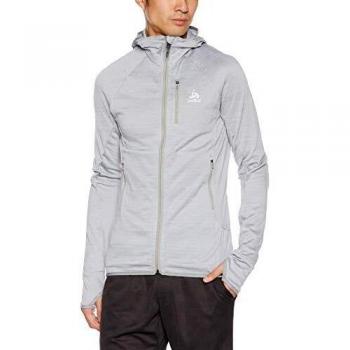 Odlo Herren Pullover Midlayer Reißverschluss STEAM Oberbekleidung Grau Melange S