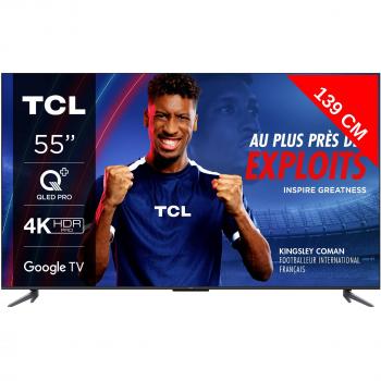 Televisor TCL 55T7B QLED Pro 55 4K Ultra HD con Dolby Atmos y Motion Clarity