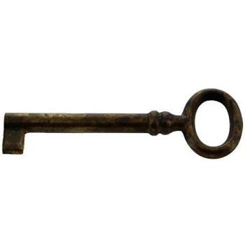 Chiave artistica antica 33718 mm 24/69 in ottone antico, pacchetto da 25 pezzi