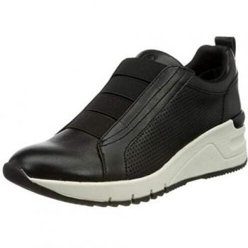Schwarz‑Uni Flache Slipper für Damen, Größe 36 M EU – TAMARIS 1-1-24715-34