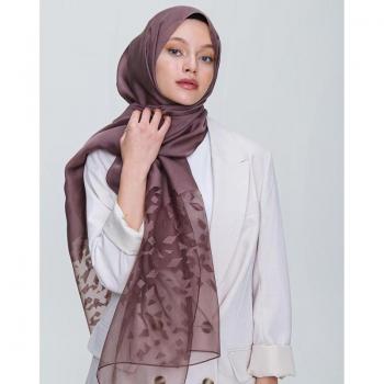 Miray Ibiza Xale Rosa Empoïrado Escuro 85x190 Salmón Oscuro