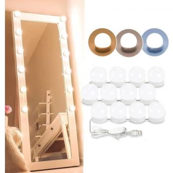 Pack Lumière LED Dimmable pour Salle de Bain – 12 Ampoules