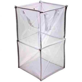 Stackable Storage Basket with Handles