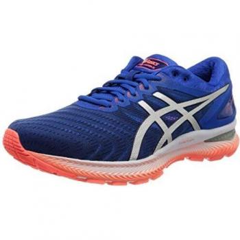 Asics Gel-Nimbus 22 Men's Running Shoe, Tuna Blue/Pure Silver, 12 UK