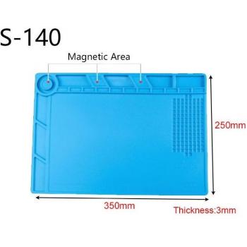 Plateforme de soudage silicone résistant chaleur