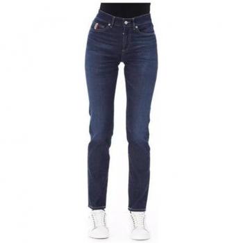 Jeans e Tute in Cotone Blu Baldini