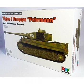 Reconstitution miniature du Pz.Kpfw. VI Tiger I Fehrmann – Avril 1945, Pays Nord‑Allemagne