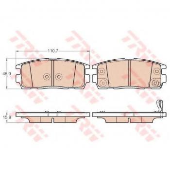 TRW Performance Disc Brake Pads