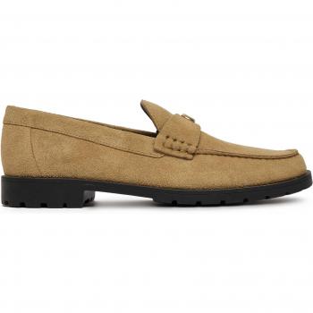 Sophisticated Beige Loafers – Coach Women’s 10 US