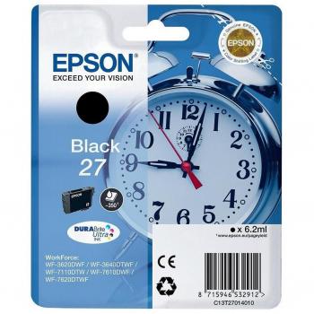 Epson 27 Cartouche Noire, 6.2ml, 350 pages