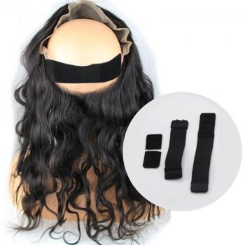 Black Wig Elastic Band 25mm