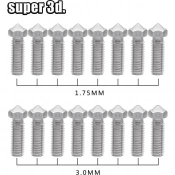 Kit de Buses Acier Inoxydable 3D 1.75/3.0mm
