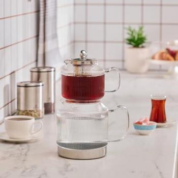 Karaca Kelly XL Pot à thé en verre