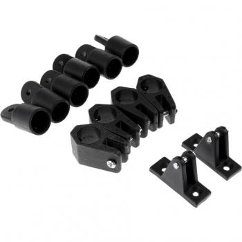 Raccords Navire 7/8 – Pack 12 pièces en Nylon (Bout à œil, Glissière, Charnière)