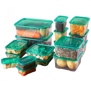 Set de rangement alimentaire micro-ondes et réfrigérateur