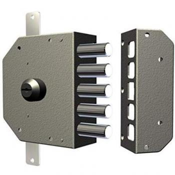 Serratura di sicurezza CR 3200 C con chiave a destra e cilindro da 60 mm