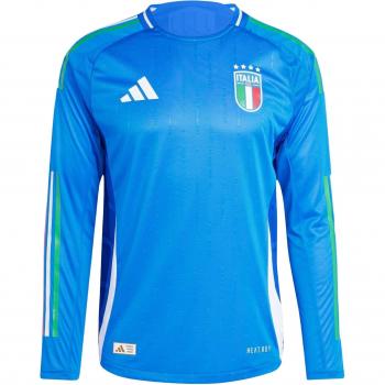 Italie Euro 2024 Authentic Long-Sleeved Home Jersey