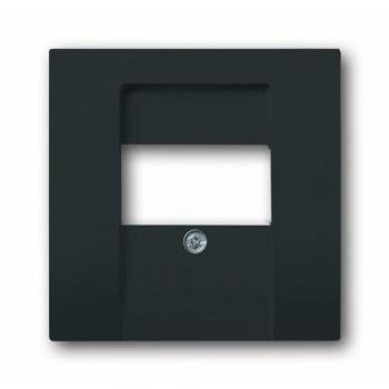 Busch-Jaeger Plaque TAE Noir RAL 9005