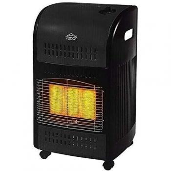 Stufa a gas DCG Eltronic GH04 N per interni con bombola (potenza nominale di 4,2 kW)