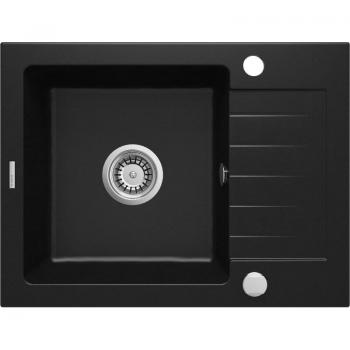 Fregadero Deante ZQZ_N11A 58x44 cm Granito Negro