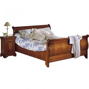 Lit merisier 140 cm x 190 cm