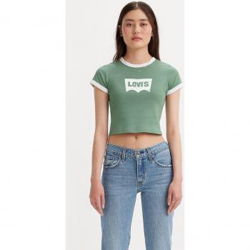 Levi's® Cropped Shirt für Damen mit Label-Druck