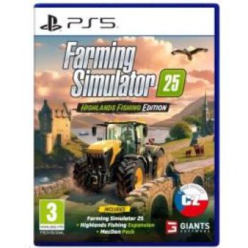 Farming Simulator 25: Rybářská dobrodružství v horách PS5