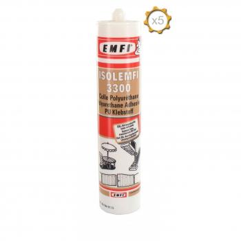ISOLEMFI 3300 Polyuréthane – Ensemble 5 x 310 ml
