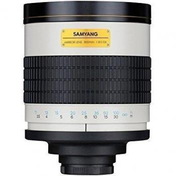 Objectif Samyang 800 mm f/8.0 avec miroir, compatible montage T