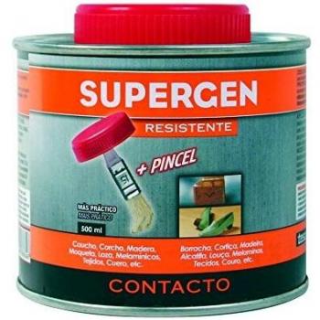 Adhesivo Supergen Resistente Al Agua con Pincel 500 Ml