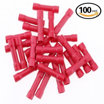 Connettore crimpato per fili Hilitchi 100 unità 22 mm – 16 AWG, terminale isolato