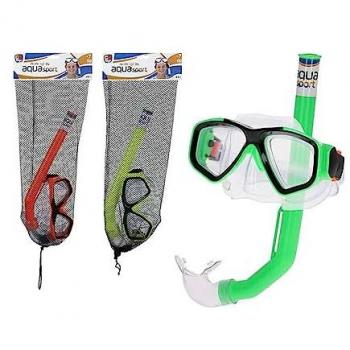 Tubo y Aletas para Buceo Colorbaby