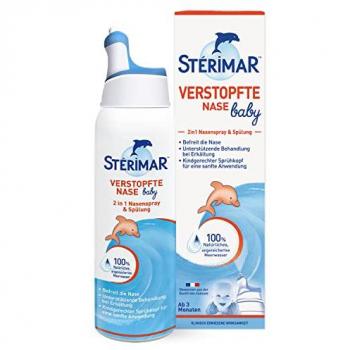Sterimar Nasenspray für verstopfte Nase bei Babys ab 3 Monaten