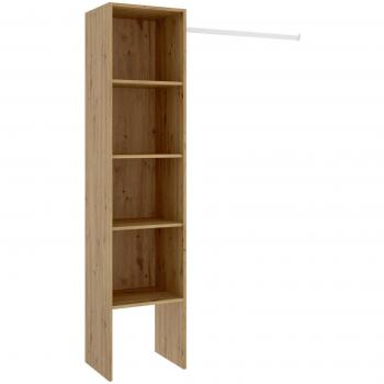 Gran Armario Adler Roble Nodi 138x40h186 cm