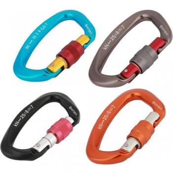 Xinda 25KN D-Shaped Safety Lock Carabiner – Outdoor Climber’s Choice
