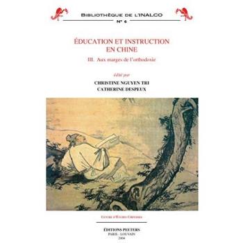 Education Et Instruction En Chine 3, Bibliotheque De L'INALCO