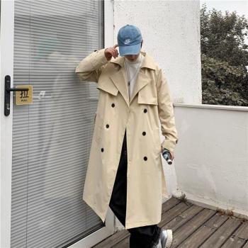 Casual Lange Jas voor Mannen