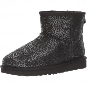 UGG CLASSIC MINI GLITZY Stiefel 2018, Größe 41 EU, Farbe Schwarz (Black)