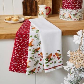 Winter's Tale Kitchen Textiles