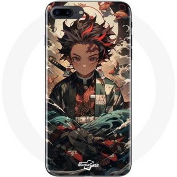 Maniacase Demon Slayer Tanjiro Edition iPhone 8 Plus Cover