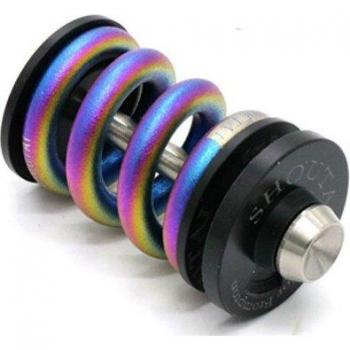 Four-Color Options Bike TC4 Titanium Rear Amortizer