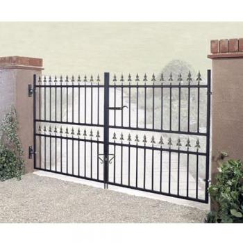 Premium Corfe Steel Gate Set – 3048 mm Gap, 1168 mm High – Galvanized & Powder Coated