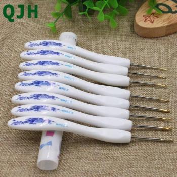 QJH Chinese Style Crochet Hooks 8pcs Set