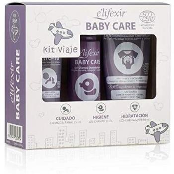 Elifexir Baby Care Mini‑Set: Körpermilch, Shampoo‑Gel & Windelcreme