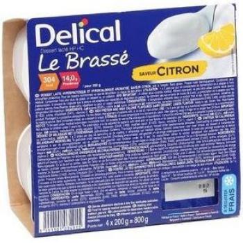 Delical Delícia de Limão Sem Lactose 4x200g
